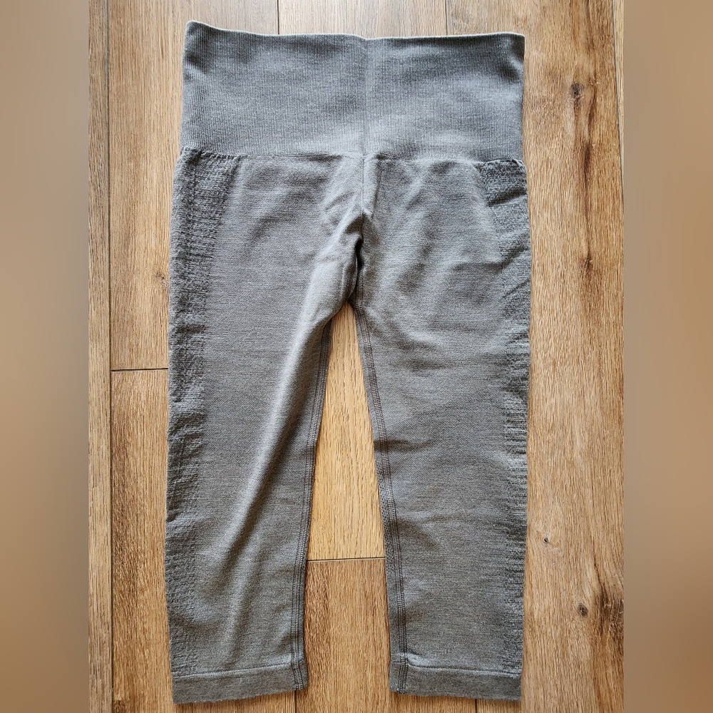 Icebreaker Charcoal Cool-Lite Leggings In Medium